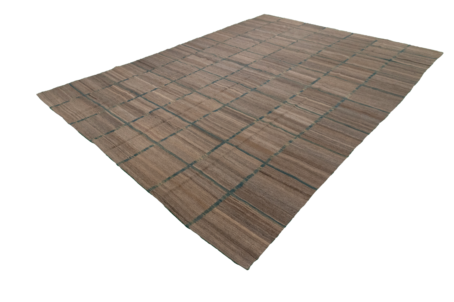 W 6.10 - L 9.3 - Kilim Fine/Wool All Over Rectangle - Finest Hand-Made Quality Wool - 62429