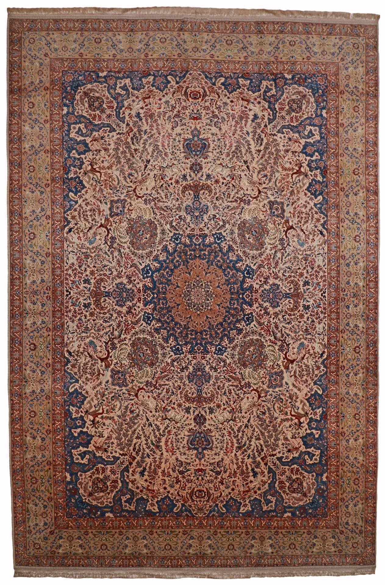 2.6 x 9.11 - Heriz Fine/Wool All Over Rectangle - Finest Hand-Knotted Quality Wool — 62444