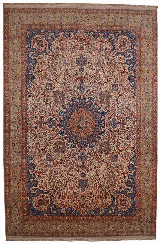 2.6 x 9.11 - Heriz Fine/Wool All Over Rectangle - Finest Hand-Knotted Quality Wool — 62444