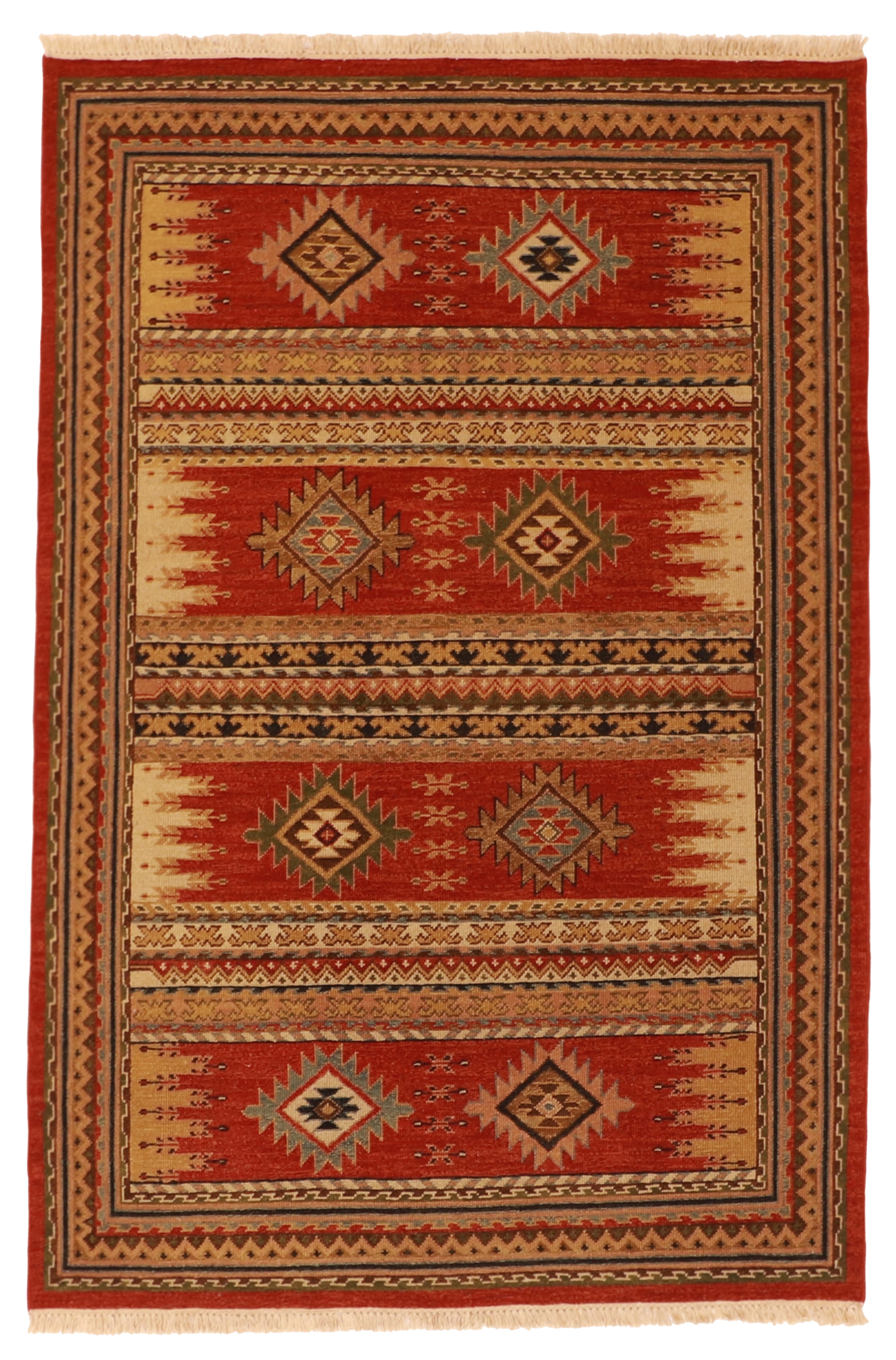 W 5 L 6.11 Heriz 100% Wool Hand-Woven - 62625