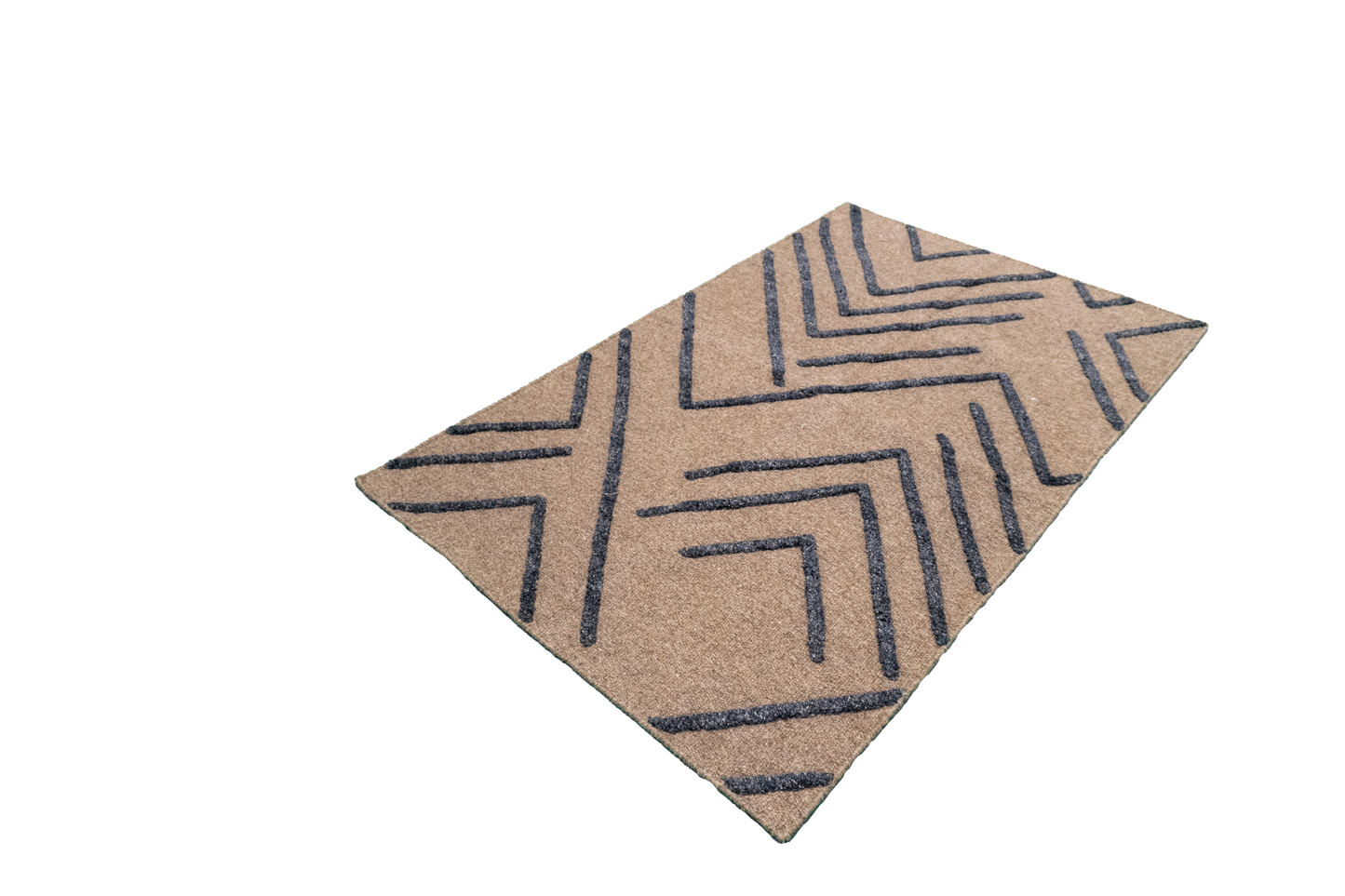 W 3 L 5 Modern 100% Wool Hand-Woven All-Over Design - 62695