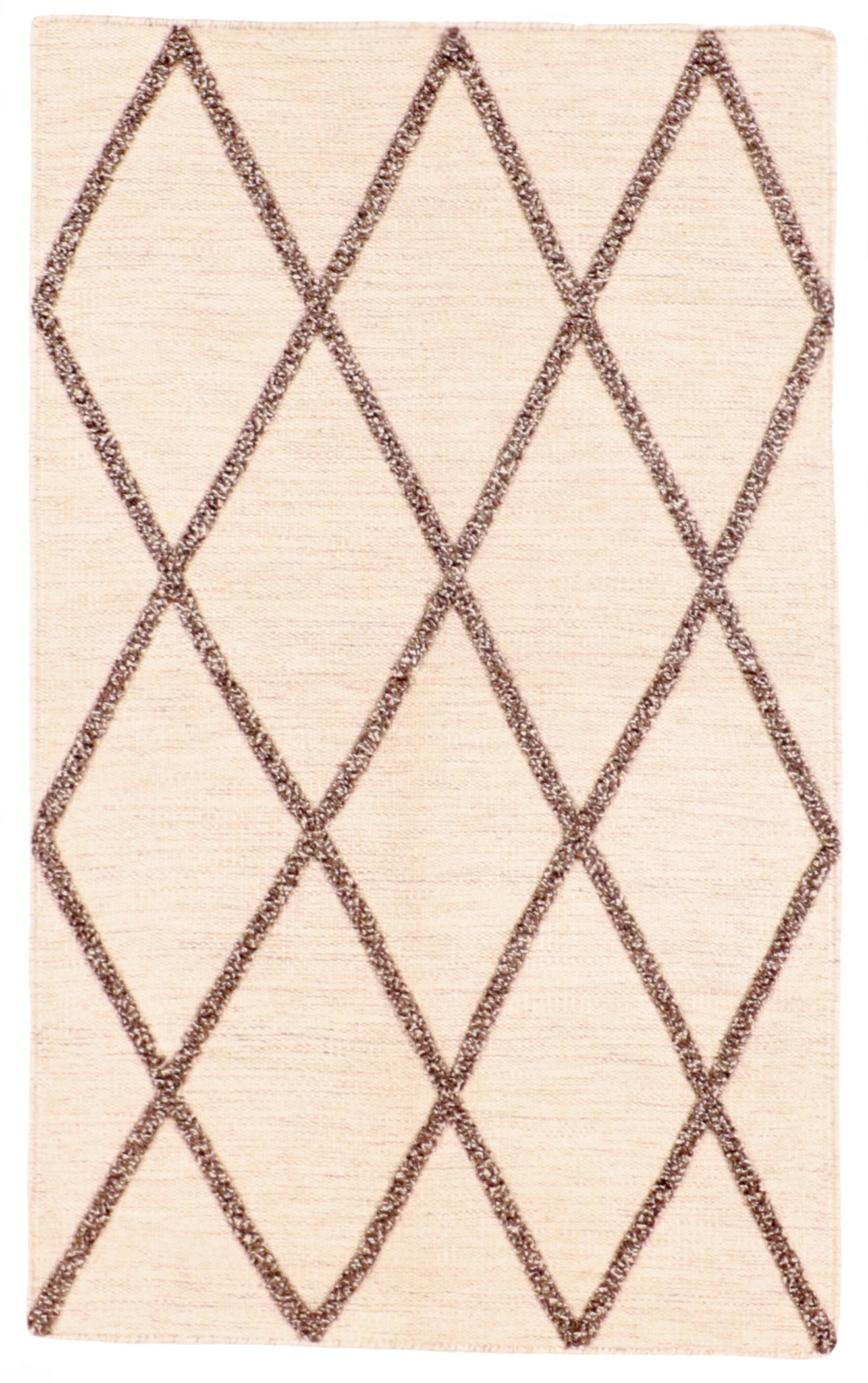 W 3 L 5 Modern 100% Wool Hand-Woven All-Over Design - 62732