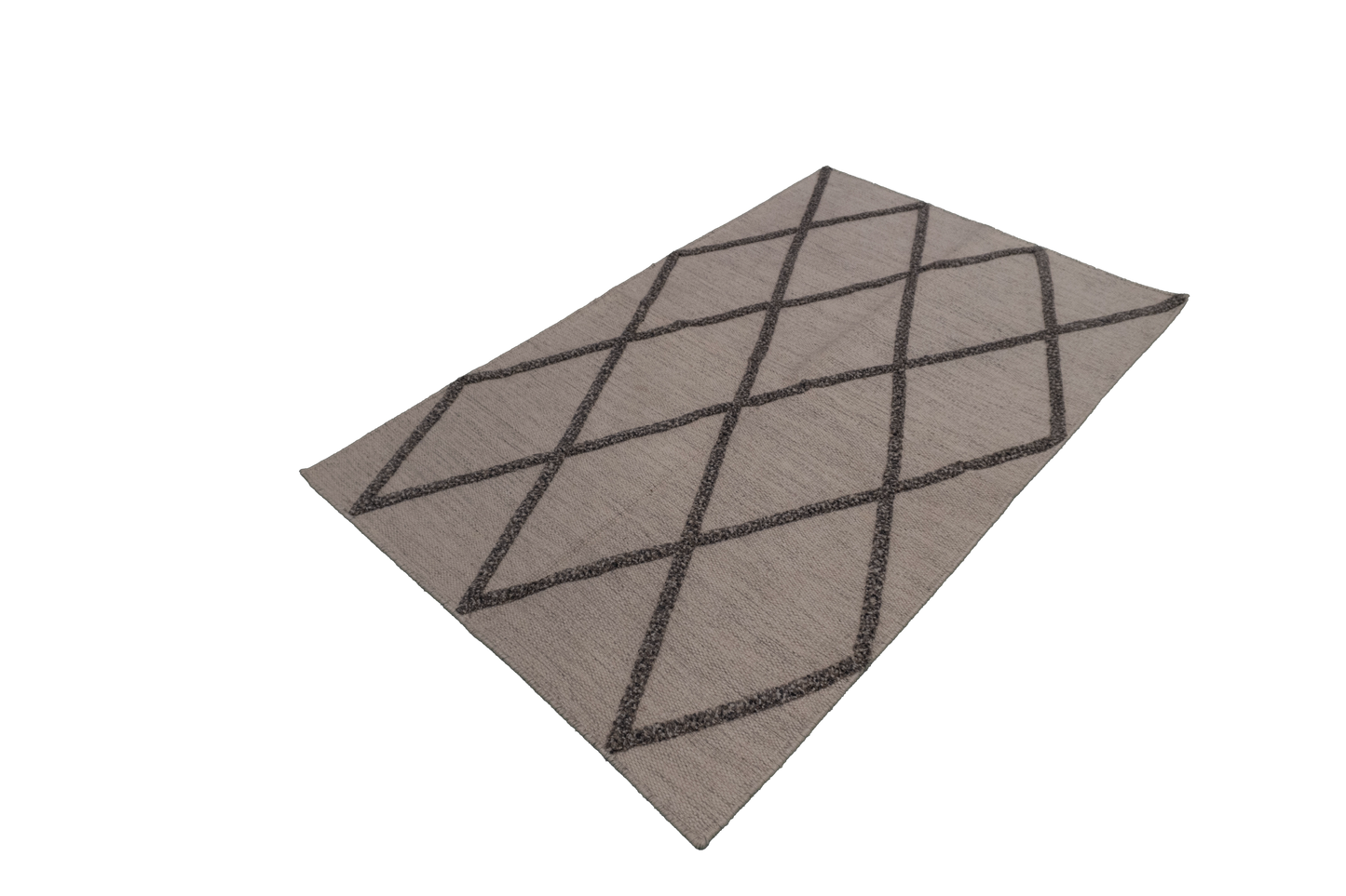 W 3 L 5 Modern 100% Wool Hand-Woven All-Over Design - 62732