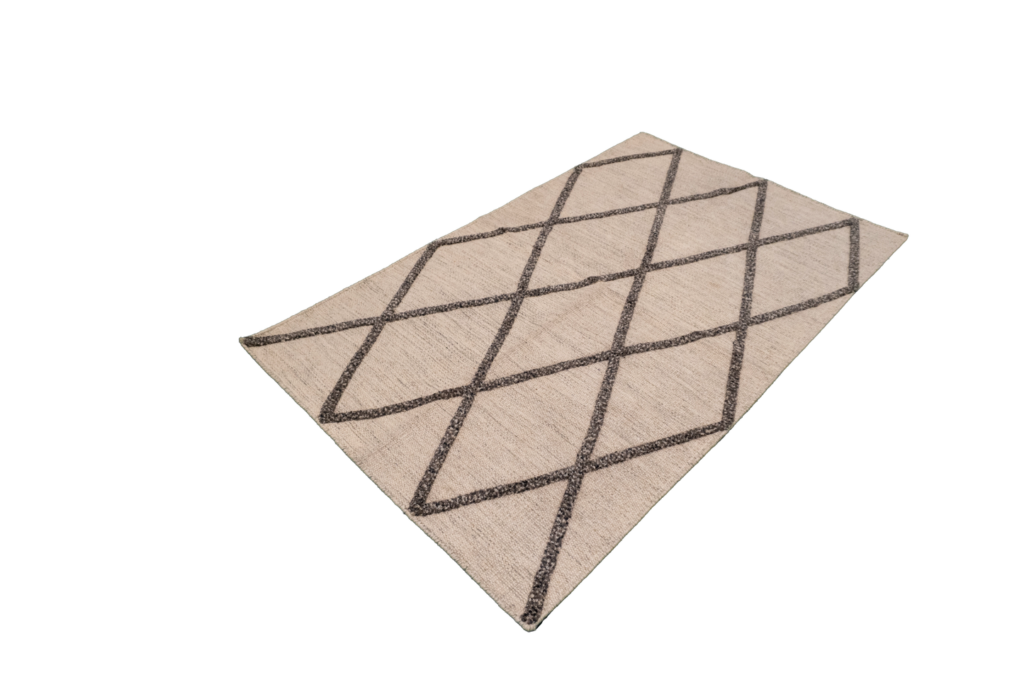 W 3 L 5 Modern 100% Wool Hand-Woven All-Over Design - 62732