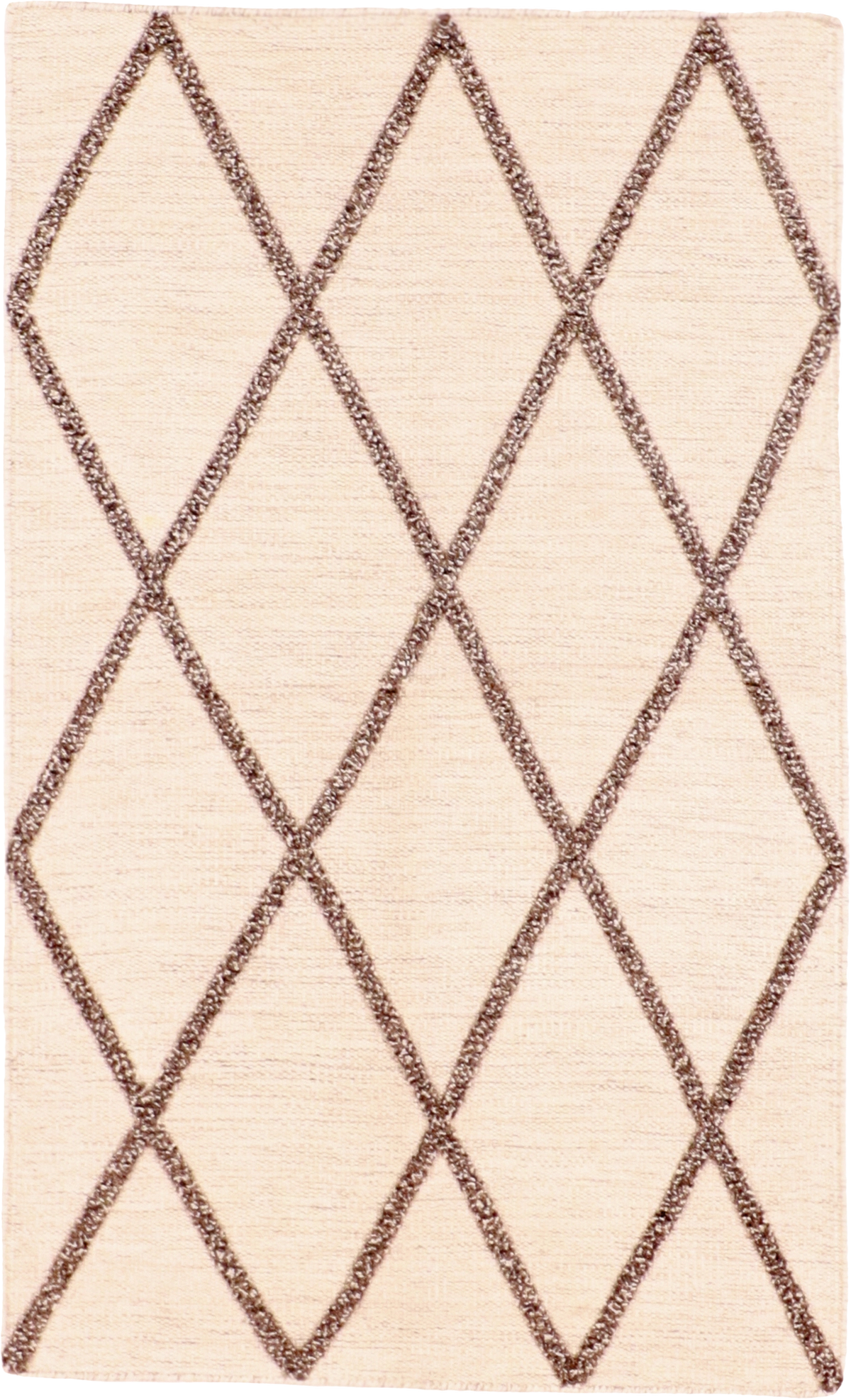 W 3 L 5 Modern 100% Wool Hand-Woven All-Over Design - 62732