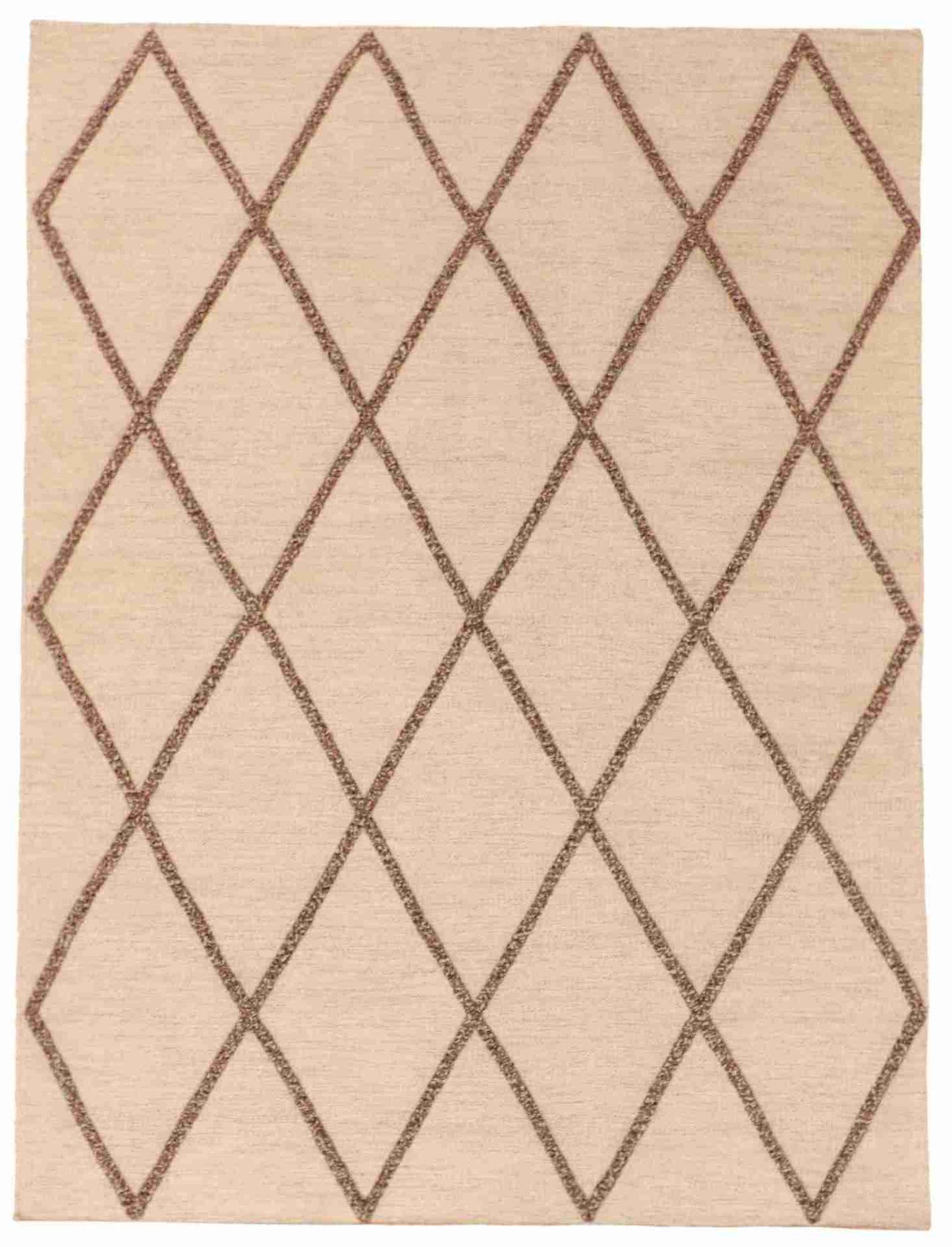 5 x 7 - Mountain Modern Wool Western Rectangle - Finest Hand-Knotted Quality Wool — 62741
