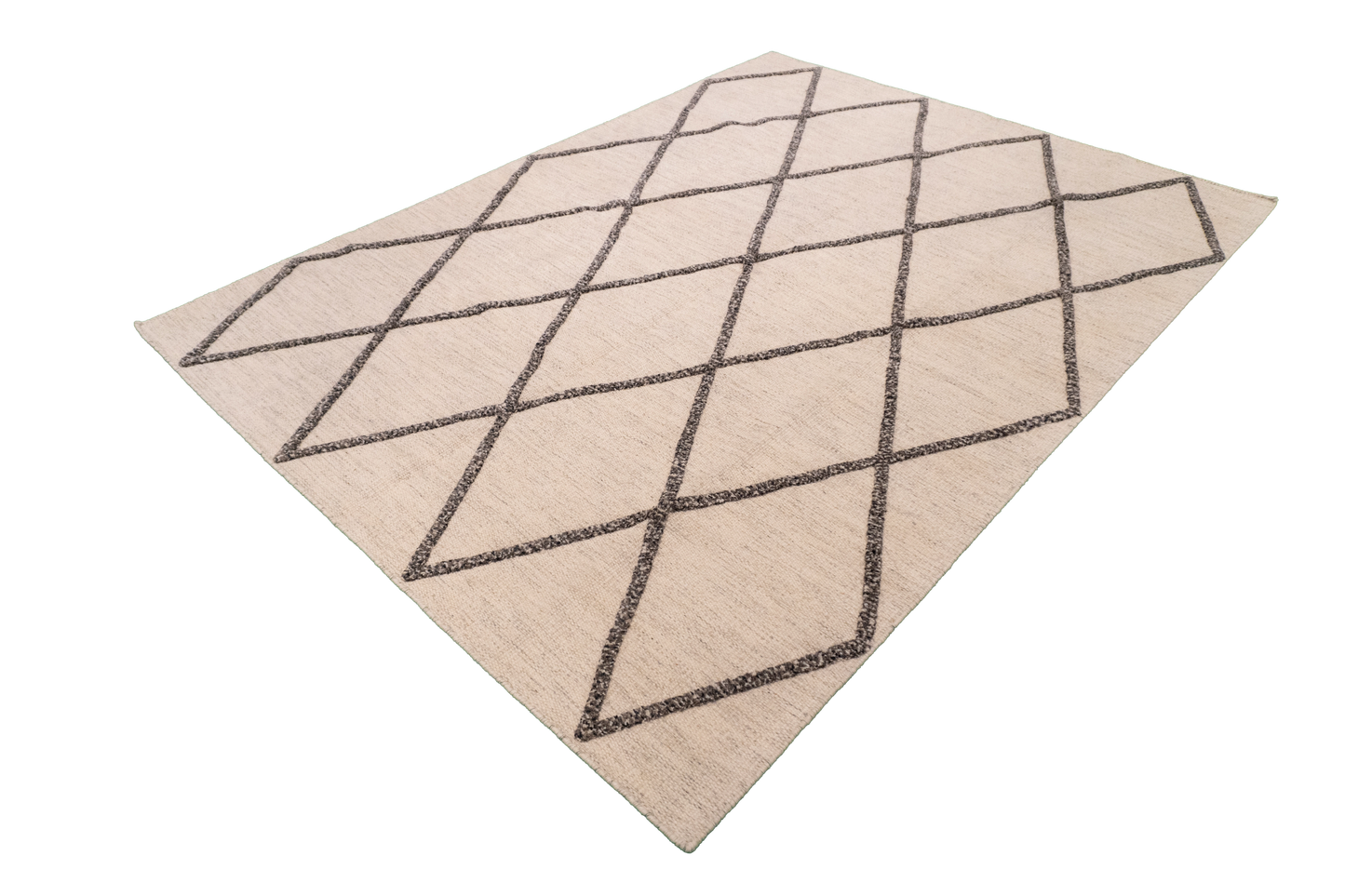 W 5 - L 7 - Mountain Modern Wool Western Rectangle - Finest Hand-Knotted Quality Wool - 62741
