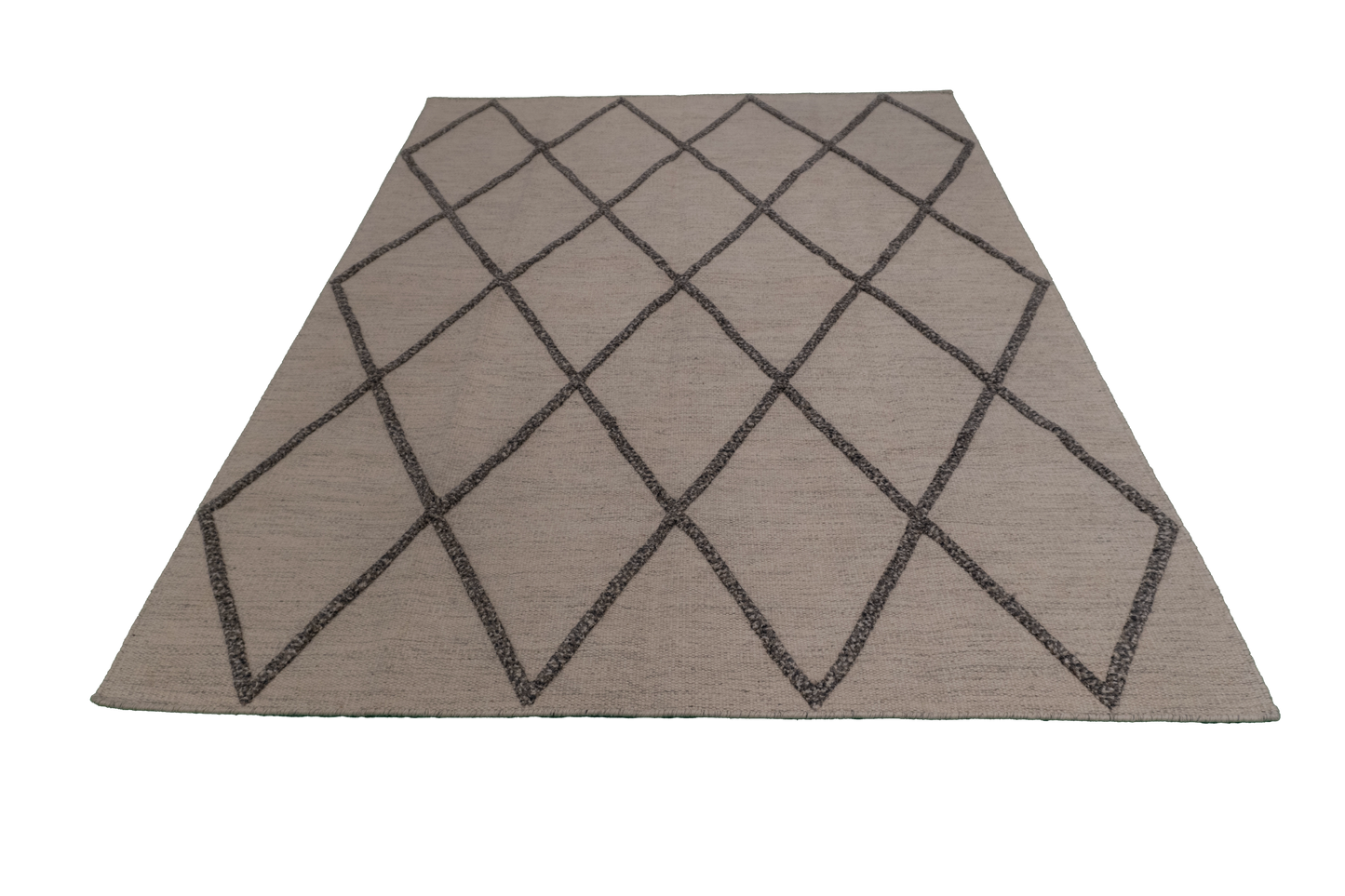 W 5 - L 7 - Mountain Modern Wool Western Rectangle - Finest Hand-Knotted Quality Wool - 62741