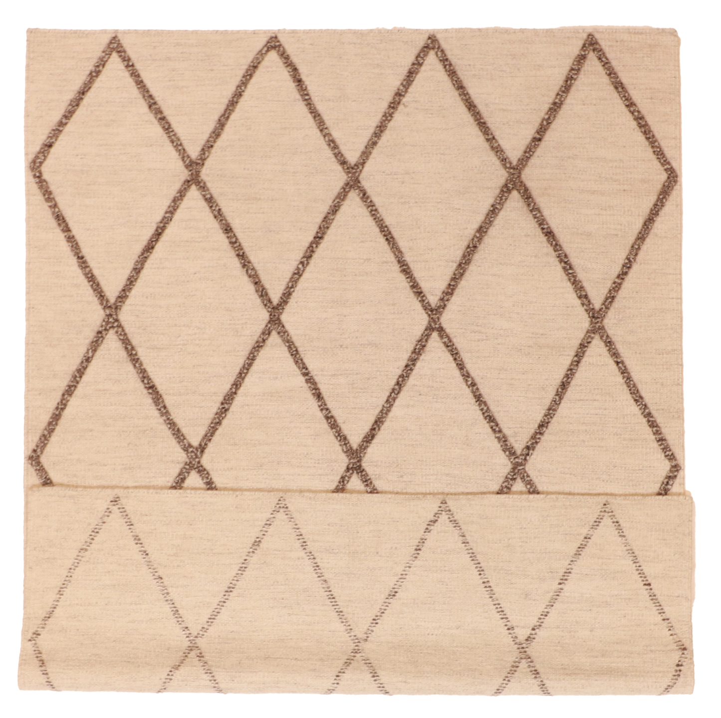 W 5 - L 7 - Mountain Modern Wool Western Rectangle - Finest Hand-Knotted Quality Wool - 62741