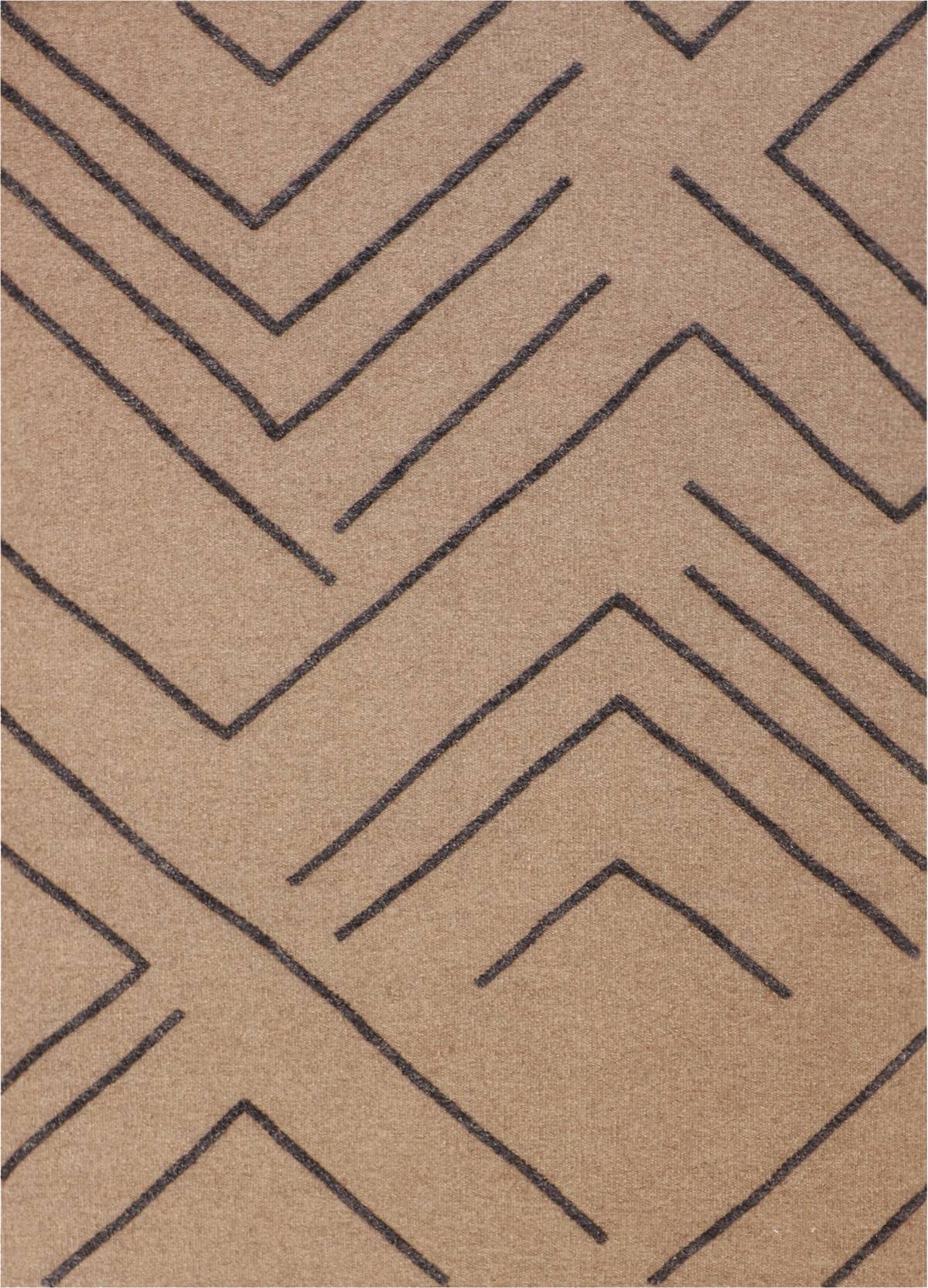 W 5 L 7 Modern Kilim 100% Wool Hand-Woven All-Over Design - 62752