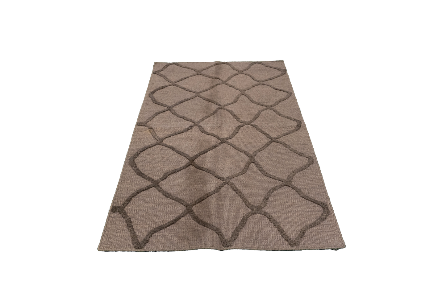 W 3 L 5 Modern 100% Wool Hand-Woven All-Over Design - 62766