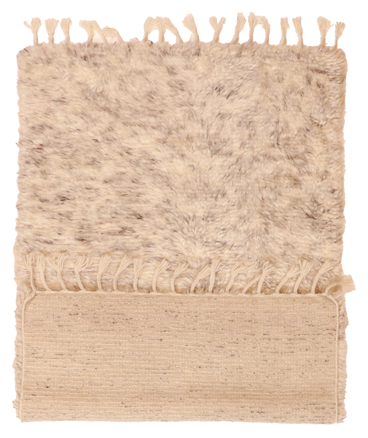 W 3.2 L 5.2 Moroccan 100% Wool Hand-Woven All-Over Design - 62799