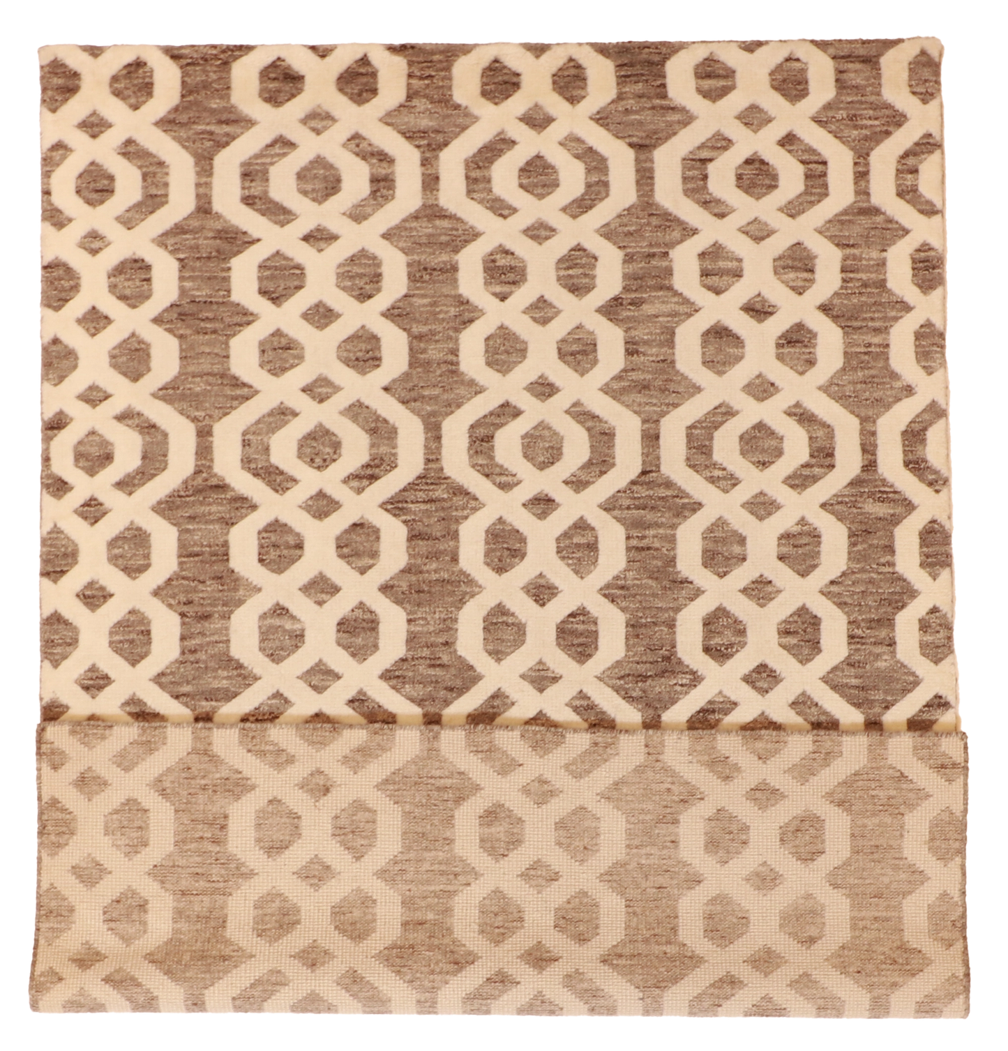 W 5 L 7 Moroccan 100% Wool Hand-Woven All-Over Design - 62842