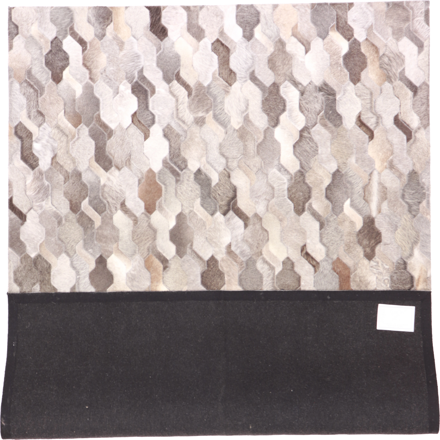 W 5 - L 7 - Cowhide Leather Contemporary Rectangle - 62920