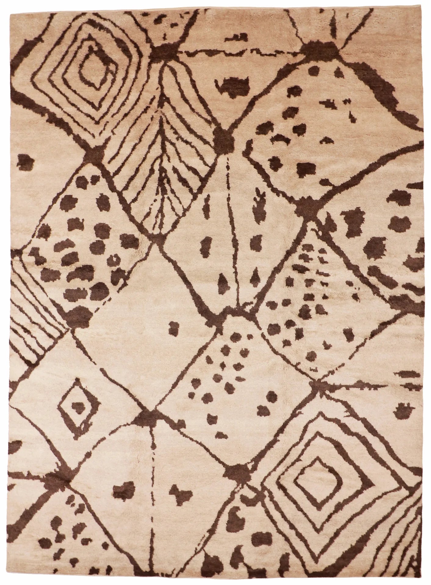 2.8 x 6.6 - Gashgai Fine All Over Rectangle - Hand Woven Rug - 62947