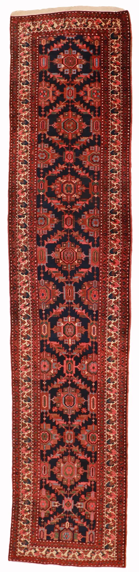 W 3.2 - L 14.10 - Bakshiesh Fine All Over Rectangle - Hand Woven Rug - 63016