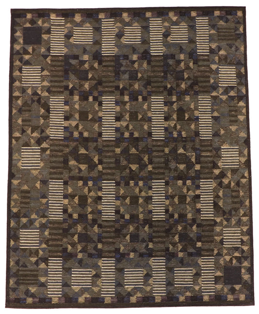 8.2 x 10 - Kilim Fine/Wool All Over Rectangle - Finest Hand-Made Quality Wool — 63515