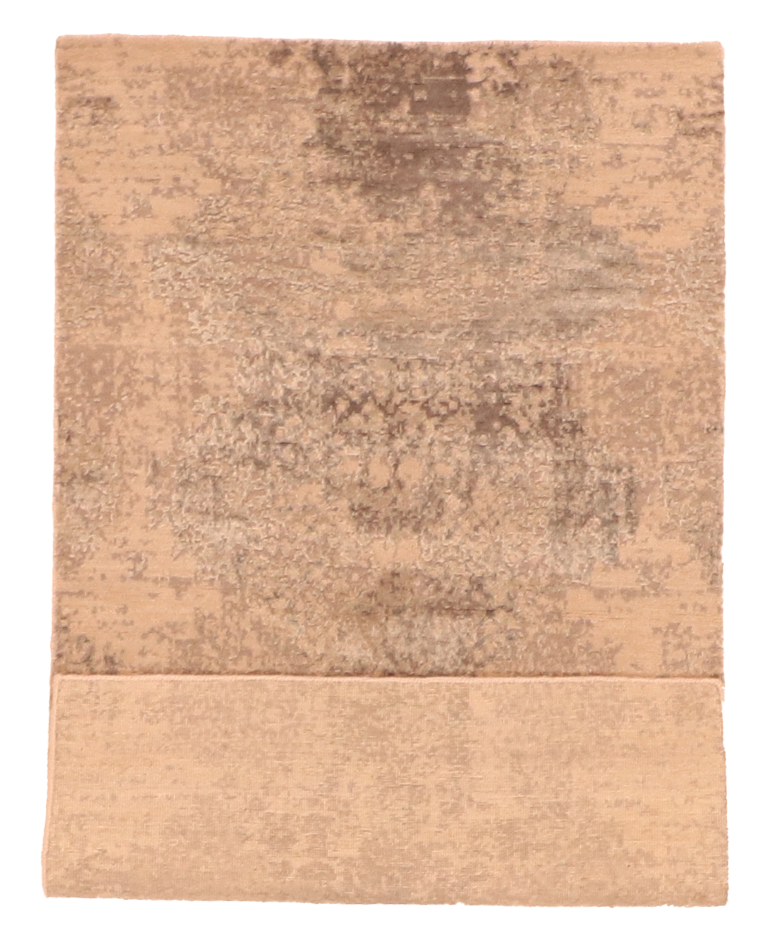 W 3 L 5 Modern Wool And Silk Blend Hand-Woven All-Over Design - 63525