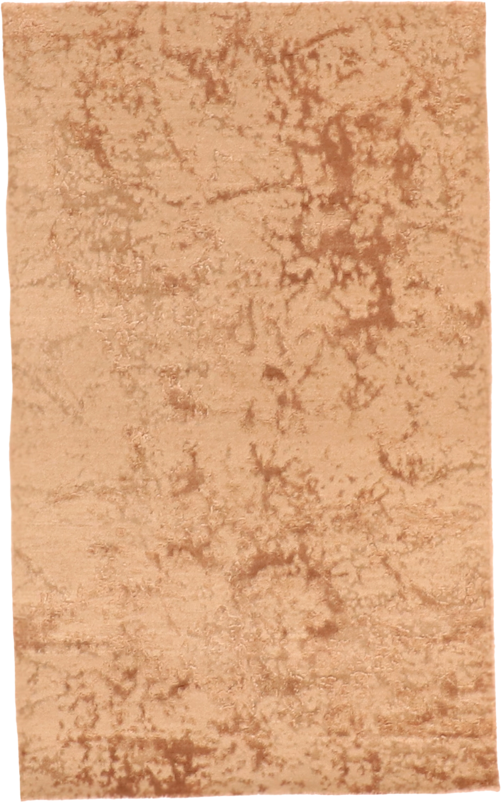 W 3 - L 5 Modern Wool And Silk Blend Hand-Woven All-Over Design - 63526