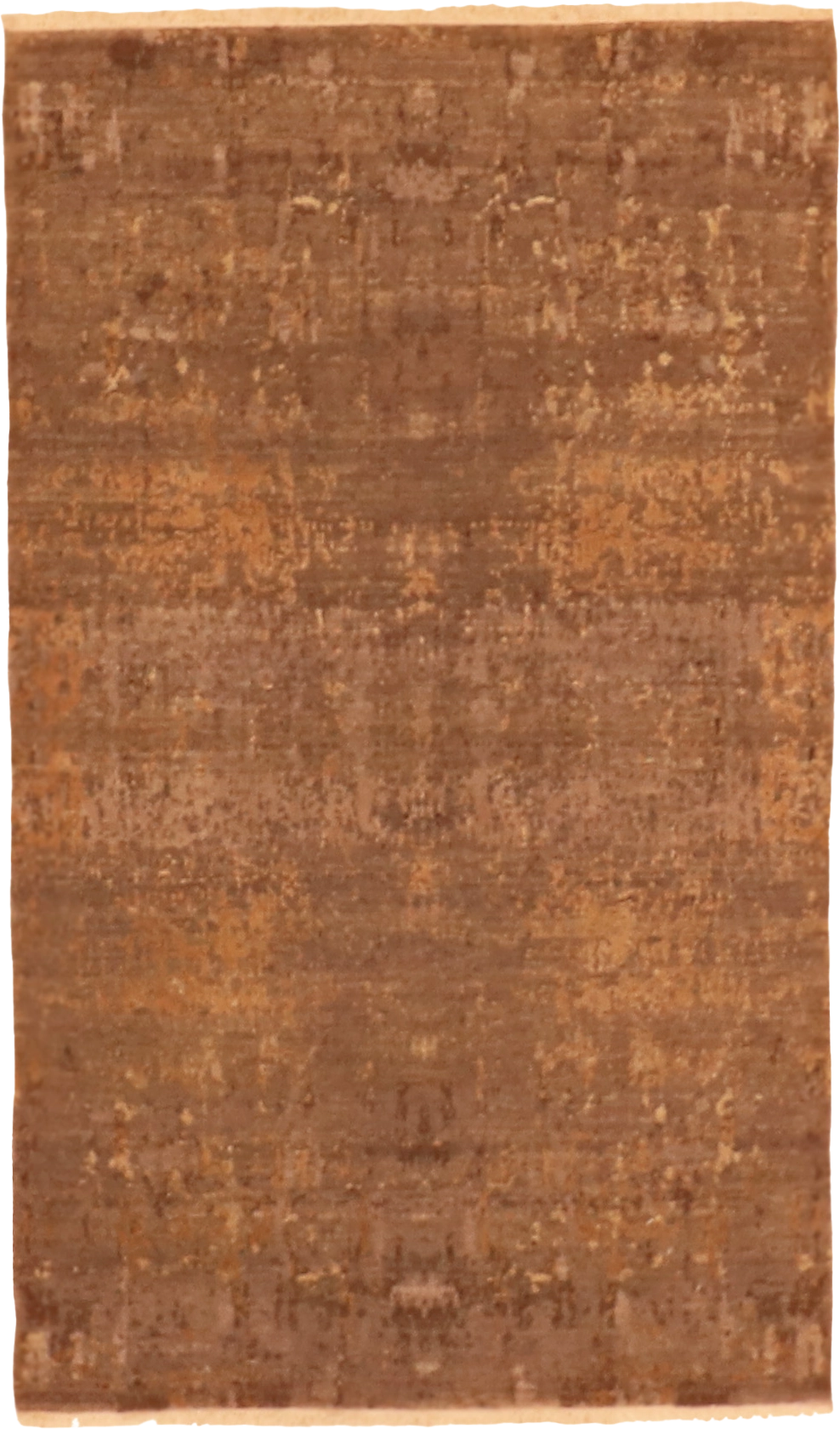 W 3 L 5 Modern Wool And Silk Blend Hand-Woven All-Over Design - 63540