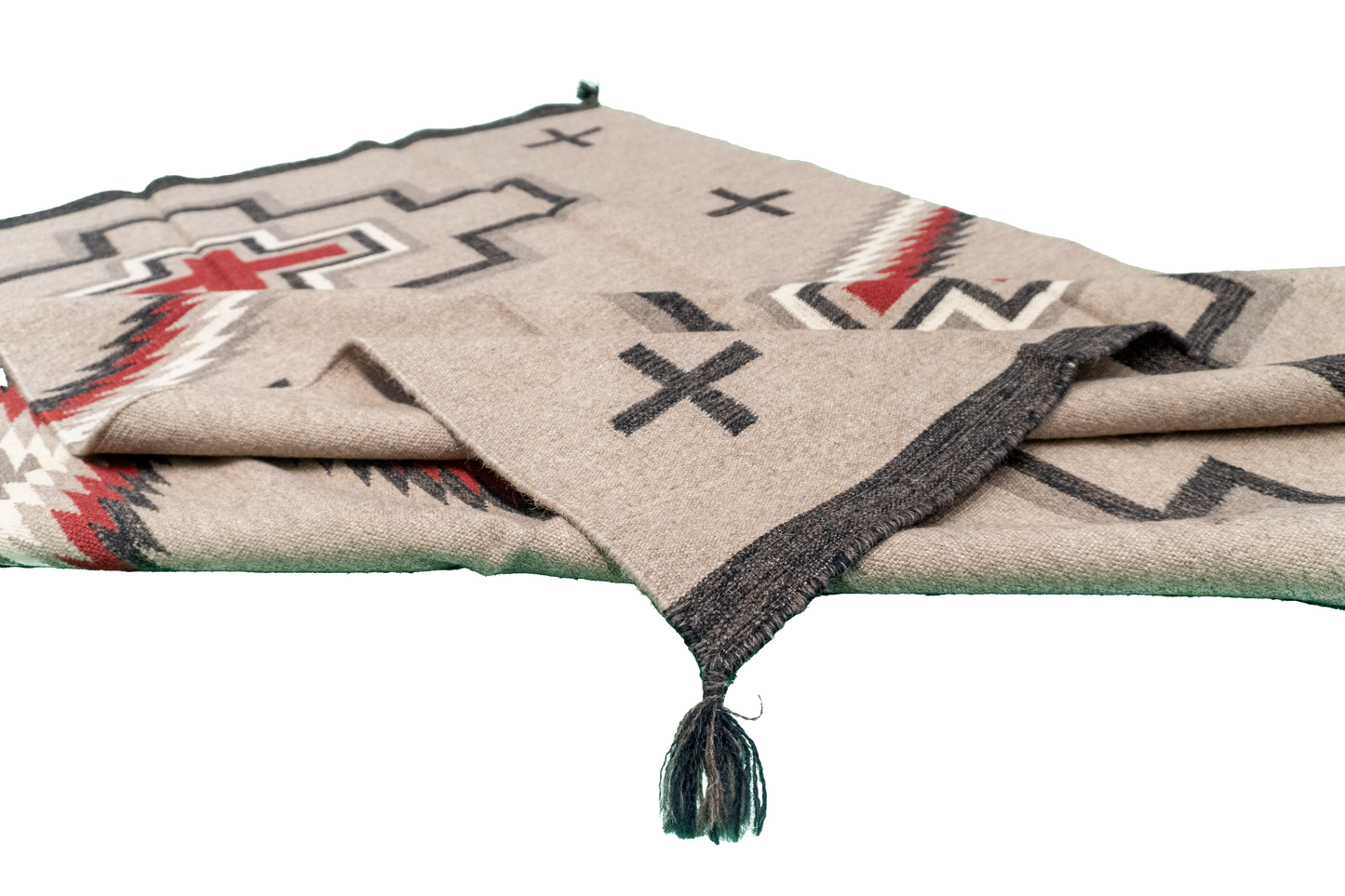 W 5 - L 6.8 - Kilim Fine/Wool All Over Rectangle - Finest Hand-Made Quality Wool - 63587
