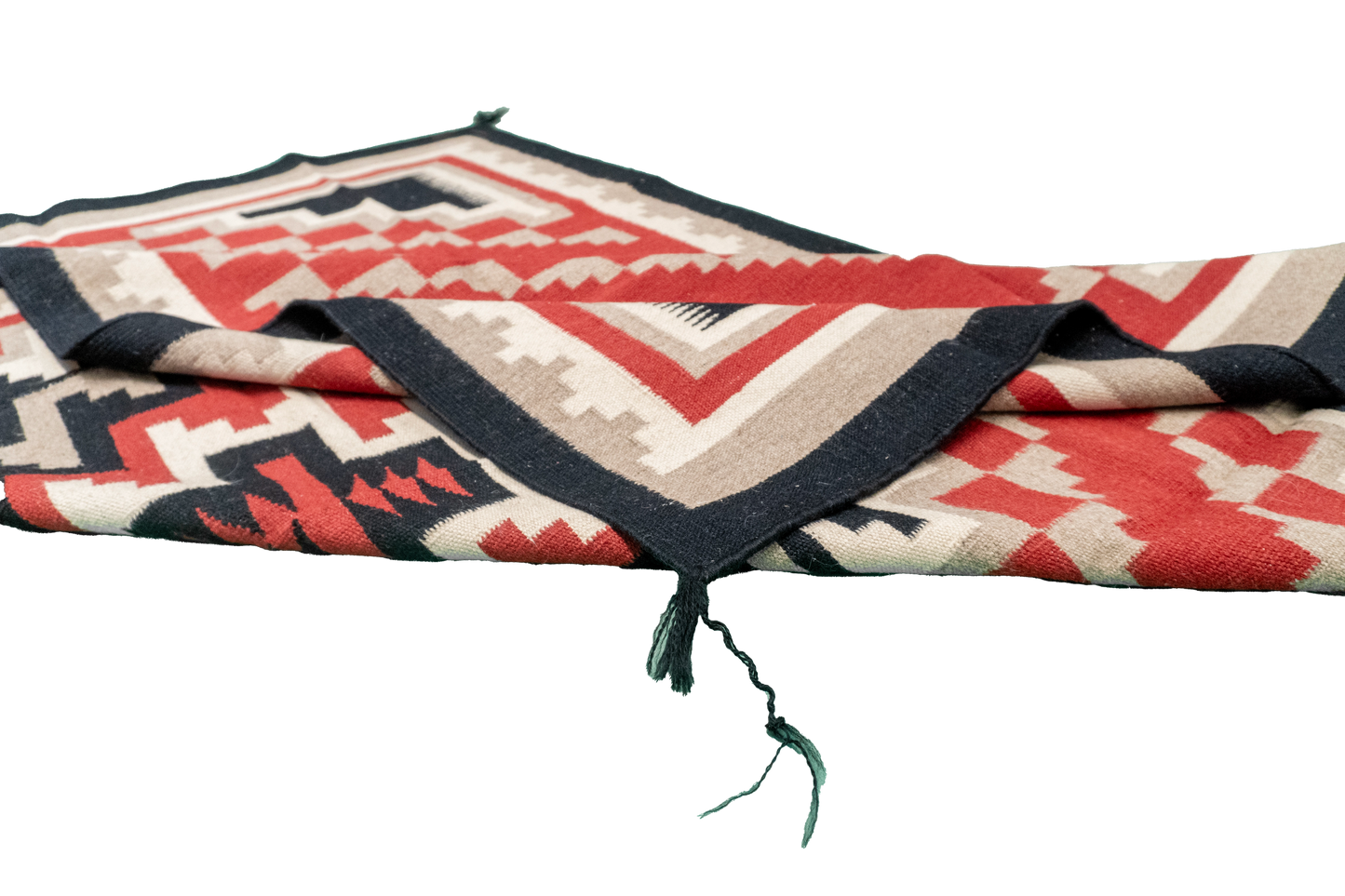 W 5 - L 7.2 - Kilim Fine/Wool All Over Rectangle - Finest Hand-Made Quality Wool - 63597