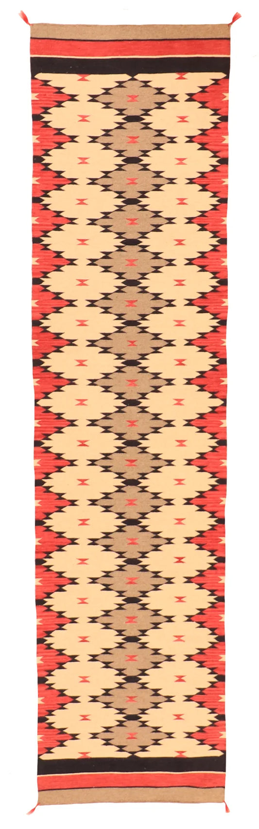 2.11 x 11.11 - Kilim Fine/Wool All Over Rectangle - Finest Hand-Made Quality Wool — 63600