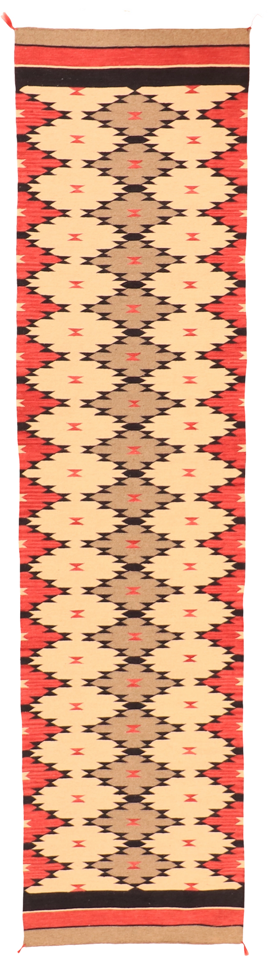 W 2.11 L 11.11 Kilim 100% Wool Hand-Woven Runner - 63600
