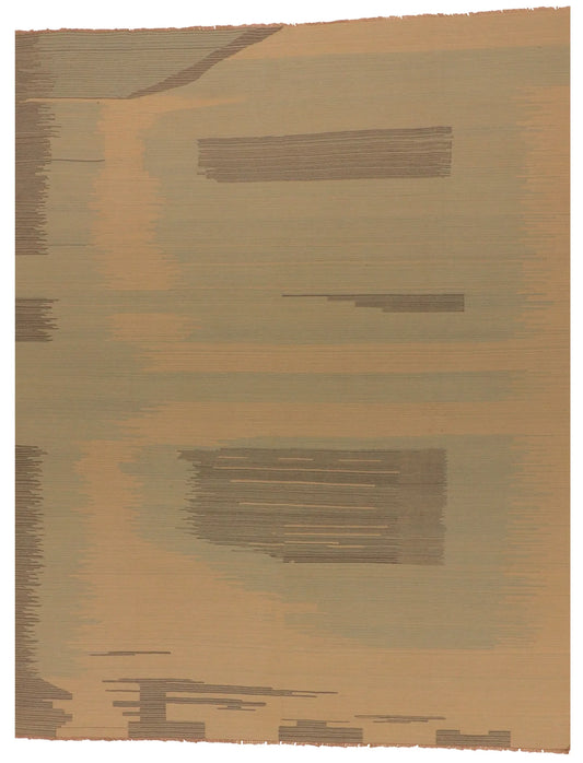 8.1 x 10 - Kilim Fine/Wool All Over Rectangle - Finest Hand-Made Quality Wool — 63658