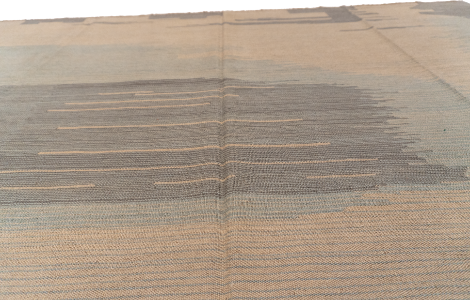 W 8.1 L 10 Kilim 100% Wool Hand-Woven All-Over Design - 63658