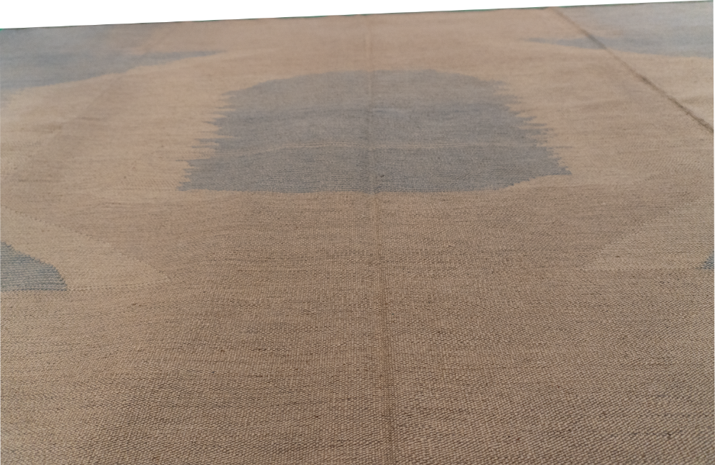 W 8.1 L 10 Kilim 100% Wool Hand-Woven Modern Design - 63659