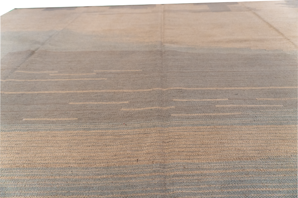 W 8.2 L 10 Kilim 100% Wool Hand-Woven Modern Design - 63660