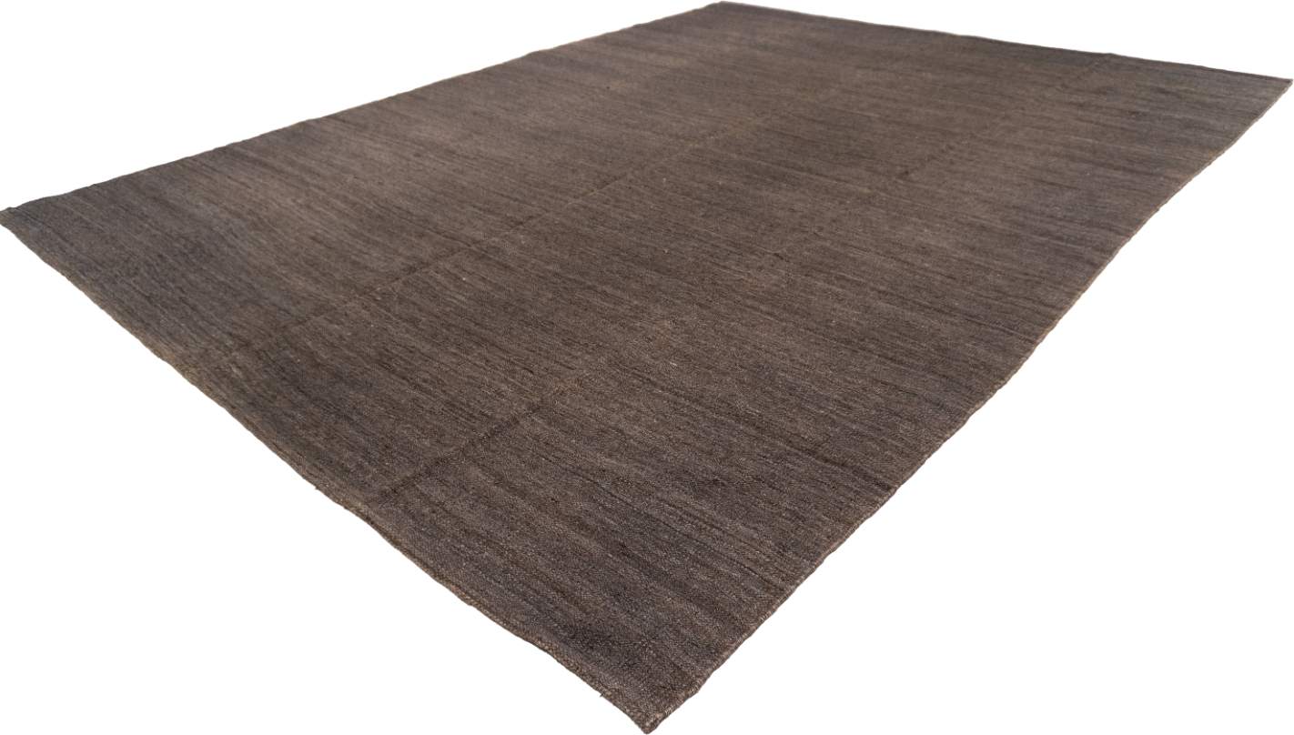 W 9.9 - L 12.9 - Kilim Fine/Wool Modern Rectangle - Finest Hand-Made Quality Wool - 63661