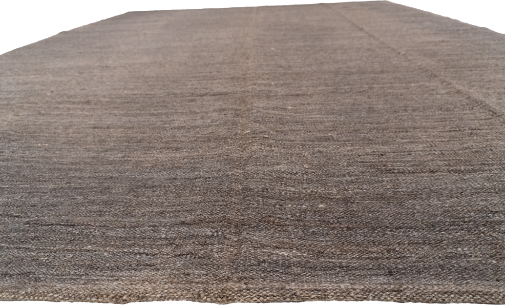 W 9.9 - L 12.9 - Kilim Fine/Wool Modern Rectangle - Finest Hand-Made Quality Wool - 63661