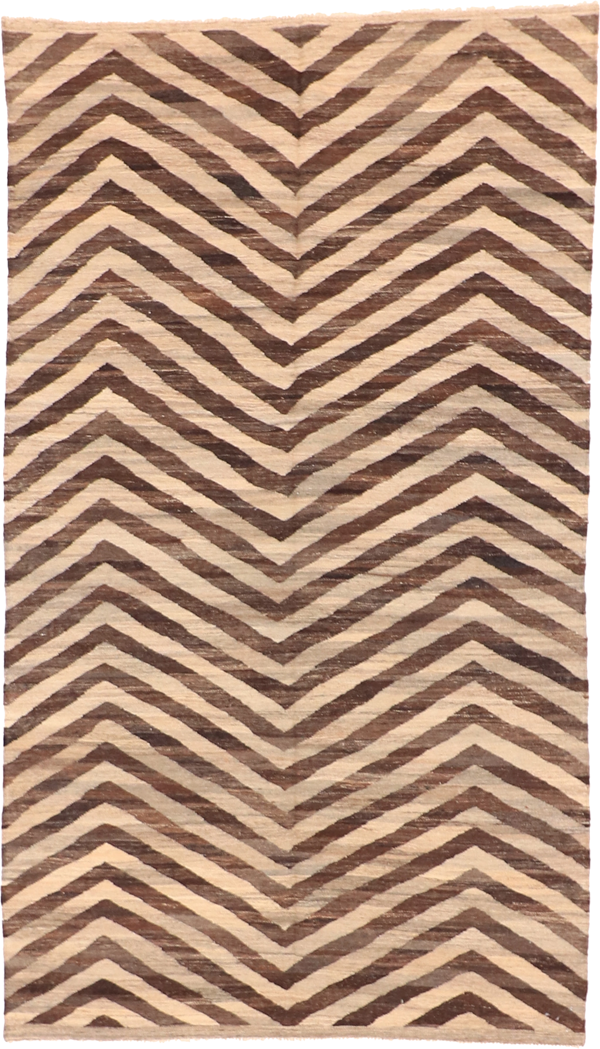 W 5.7 L 9.8 Kilim 100% Wool Hand-Woven All-Over Design - 63666
