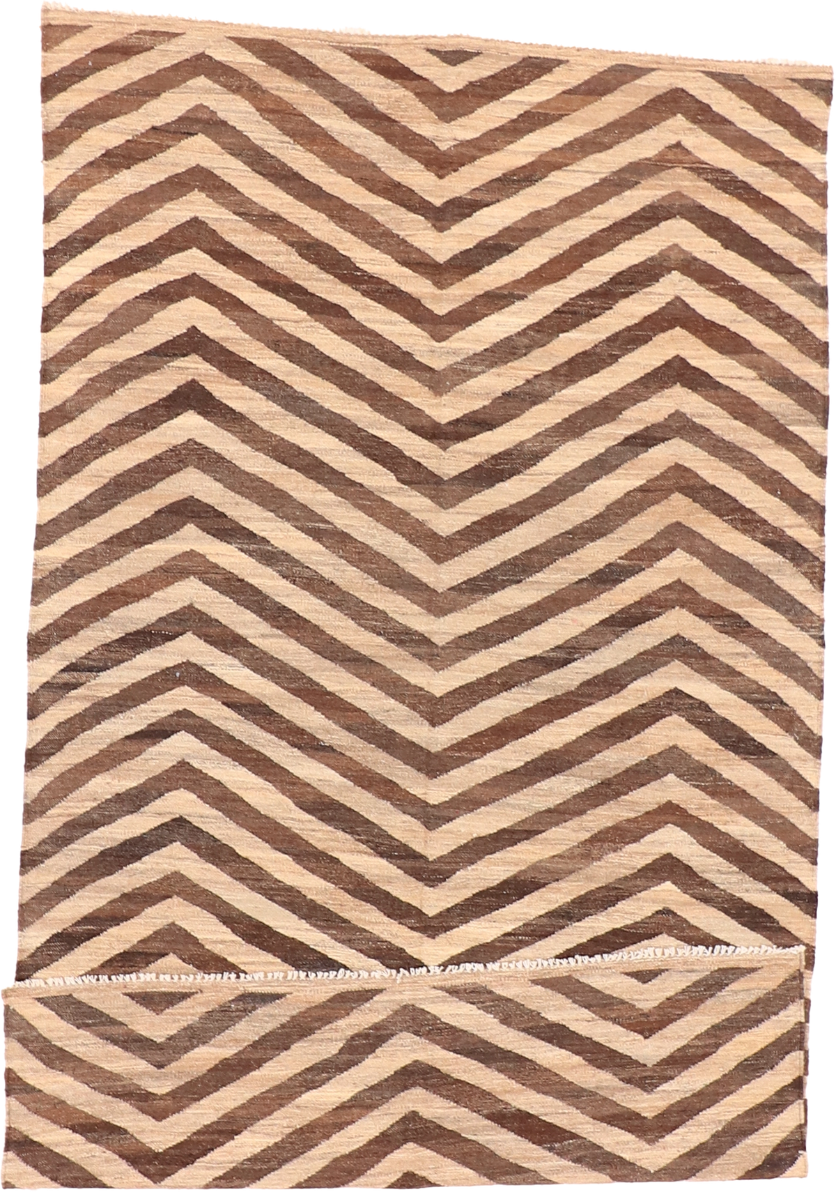 W 5.8 L 9.9 Kilim 100% Wool Hand-Woven All-Over Design - 63667