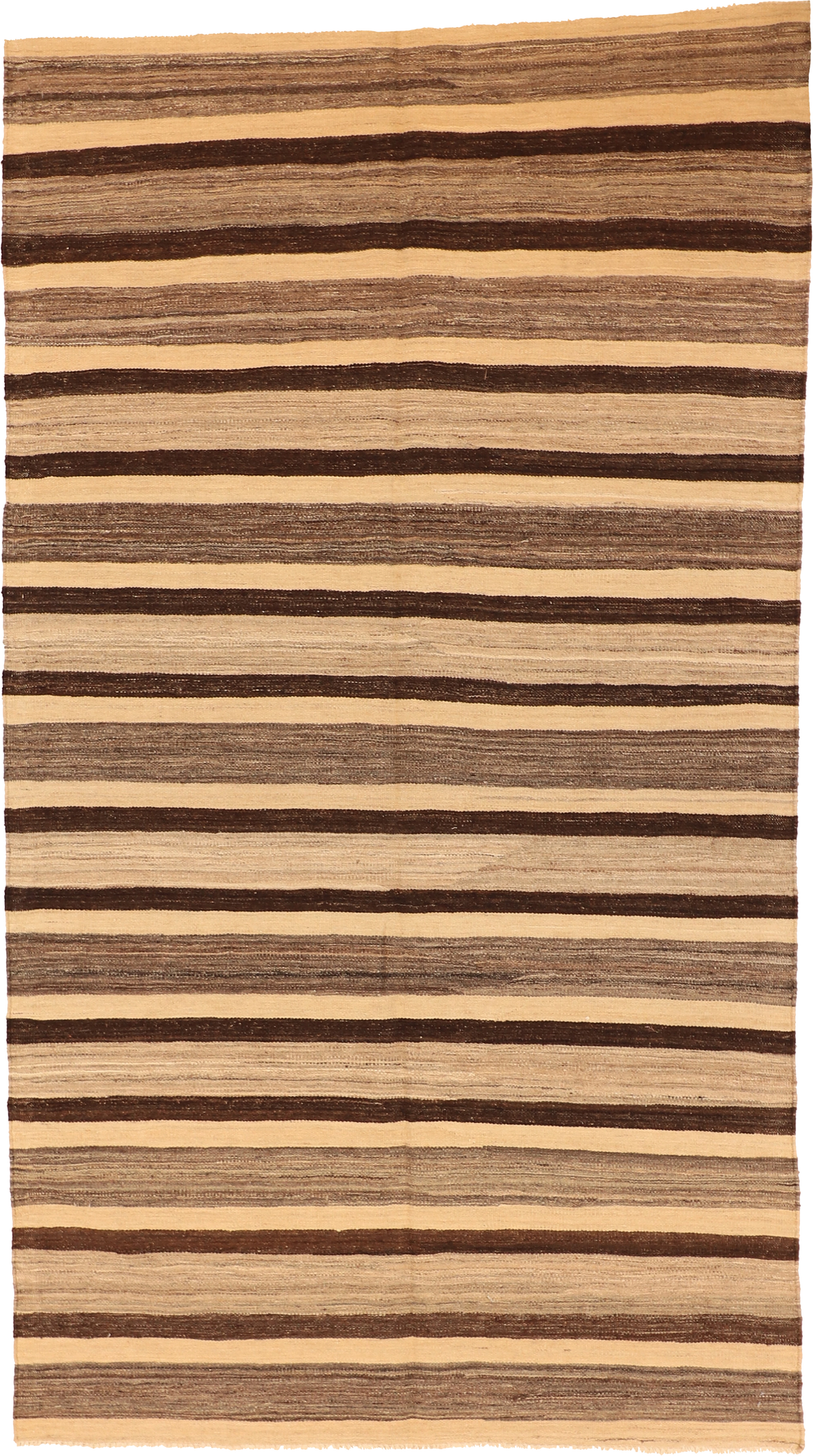 W 5.5 L 9.10 Kilim 100% Wool Hand-Woven Gallery Rug - 63678