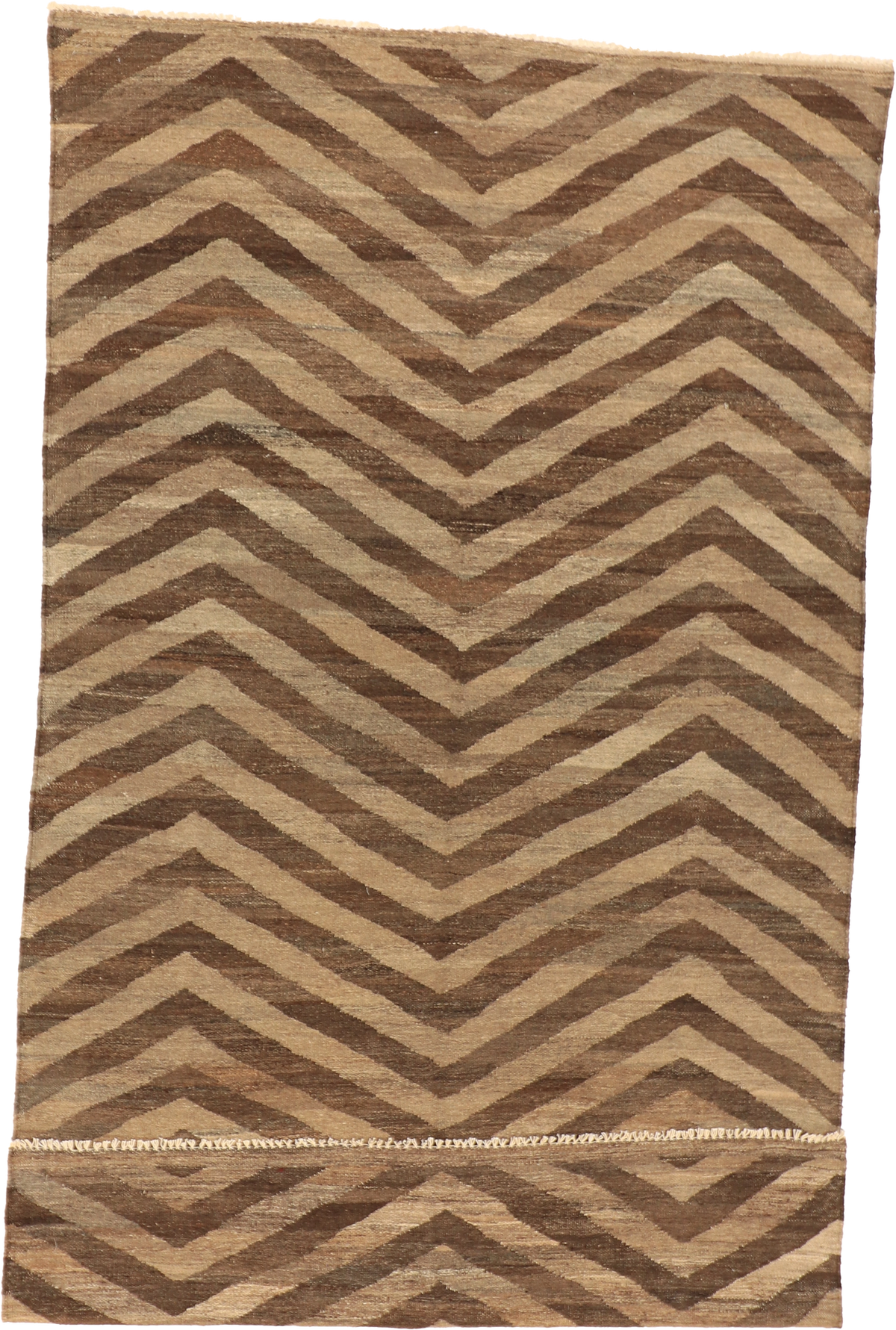 W 5.6 L 9.9 Kilim 100% Wool Hand-Woven All-Over Design - 63683