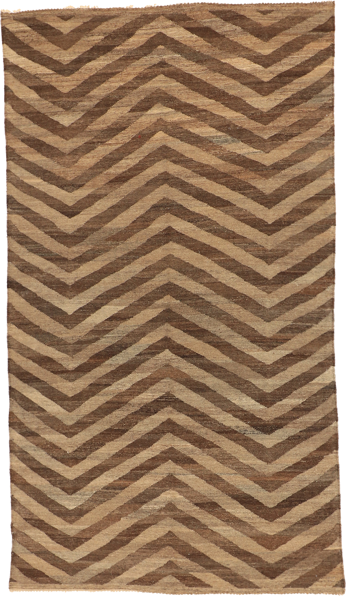 W 5.6 L 9.9 Kilim 100% Wool Hand-Woven All-Over Design - 63683