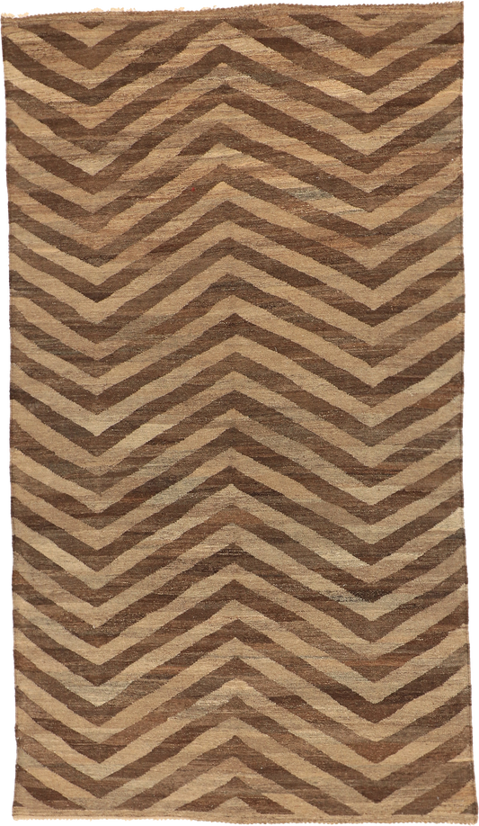 W 5.6 L 9.9 Kilim 100% Wool Hand-Woven All-Over Design - 63683