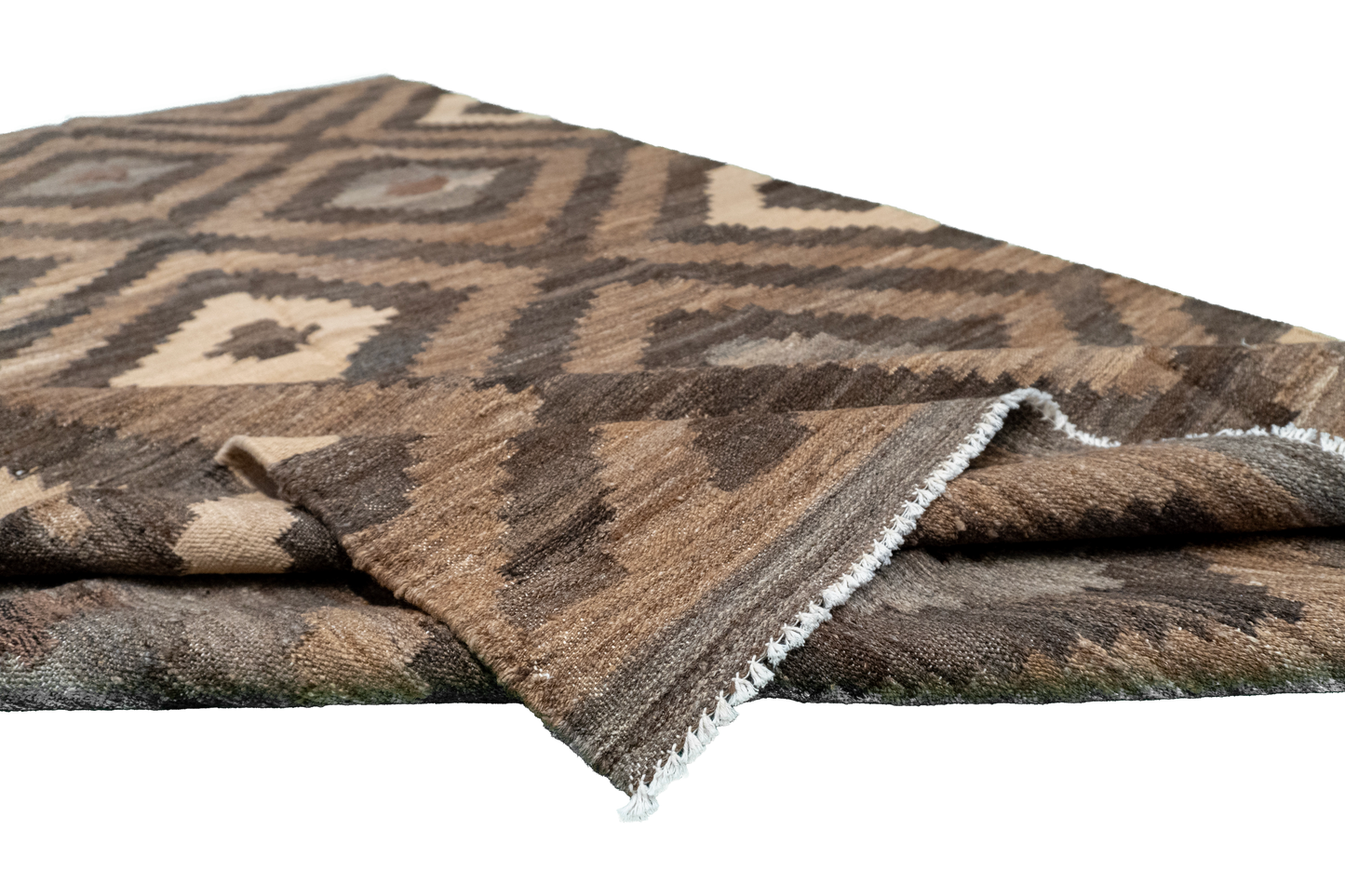 W 5.3 L 9.10 Kilim 100% Wool Hand-Woven Modern Design - 63686