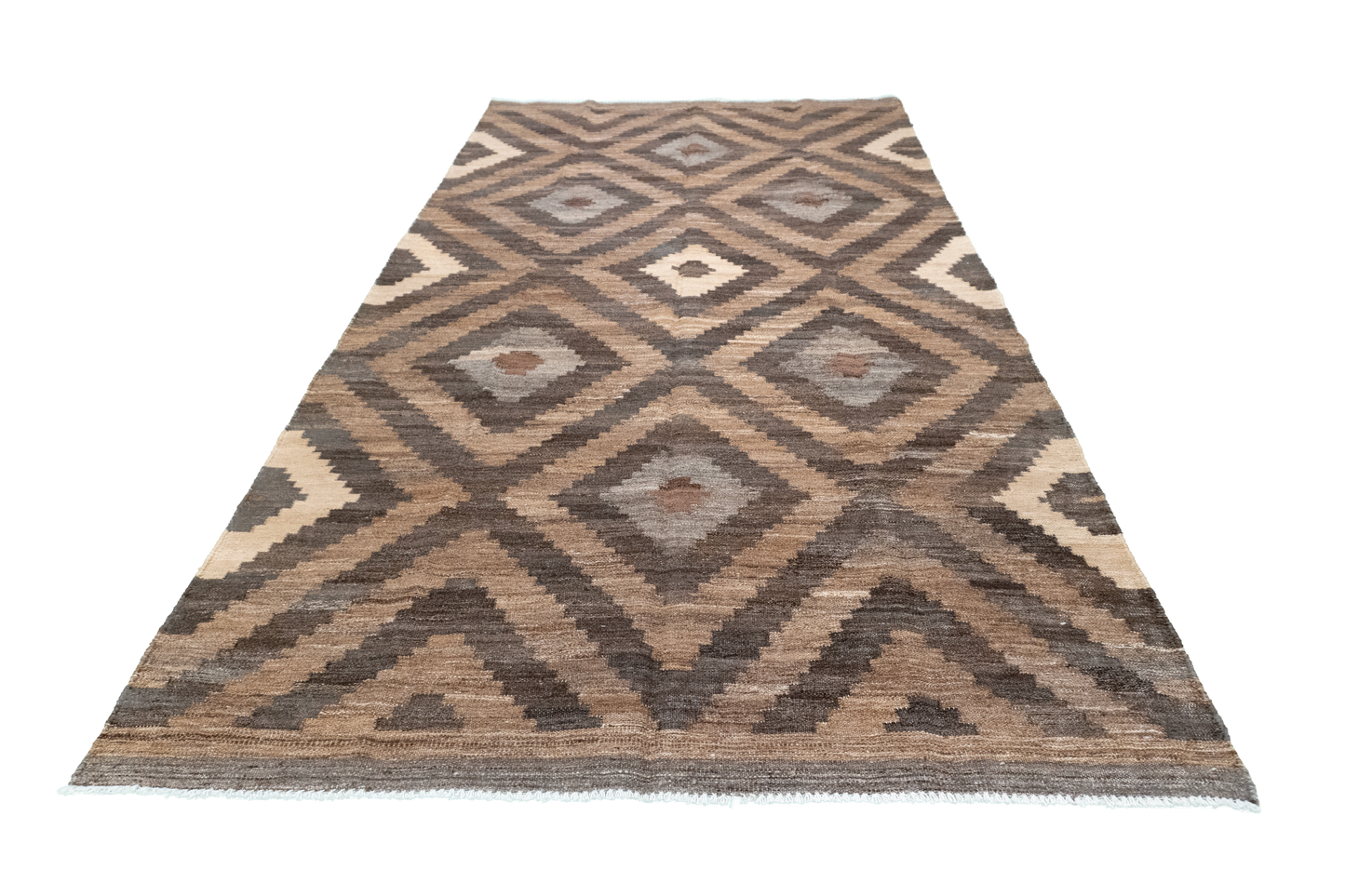 W 5.3 L 9.10 Kilim 100% Wool Hand-Woven Modern Design - 63686