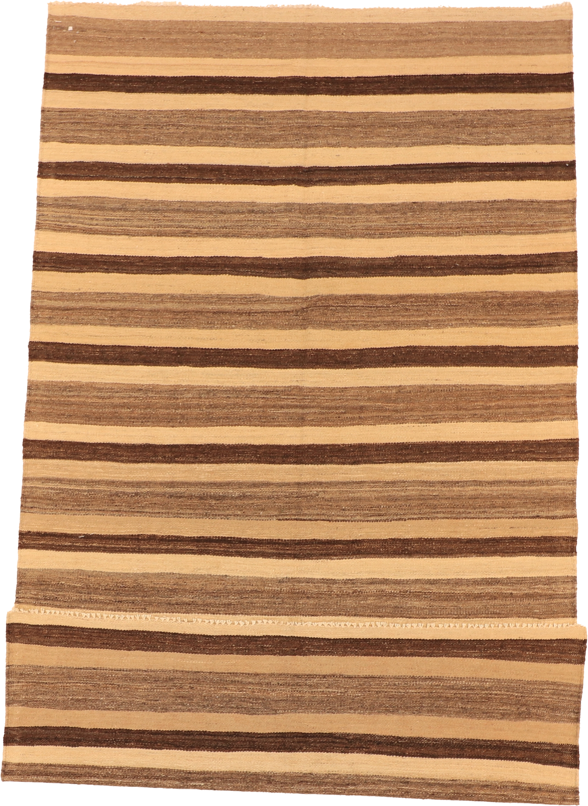 W 5.6 L 9.7 Kilim 100% Wool Hand-Woven All-Over Design - 63687