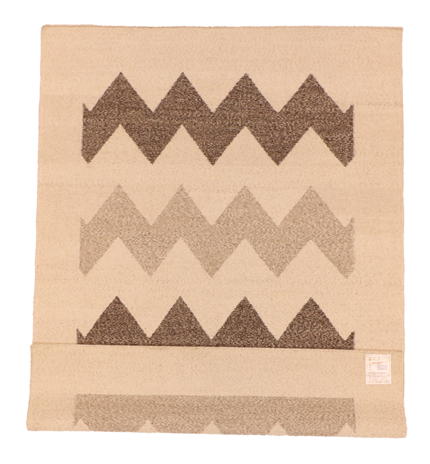 W 5.5 L 7.5 Kilim 100% Wool Hand-Woven All-Over Design - 63795