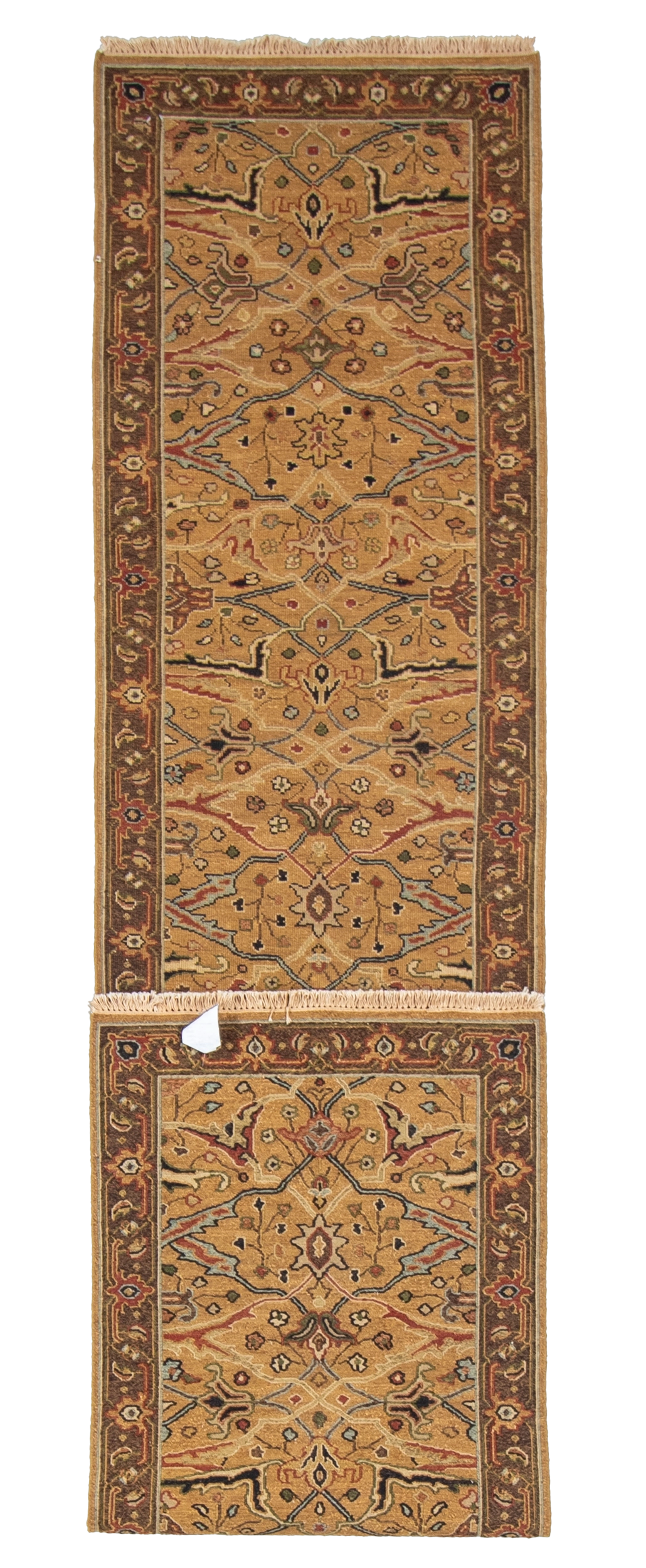 W 2.7 L 11.9 Sumak Runner 100% Wool Handmade All Over Design - 63800