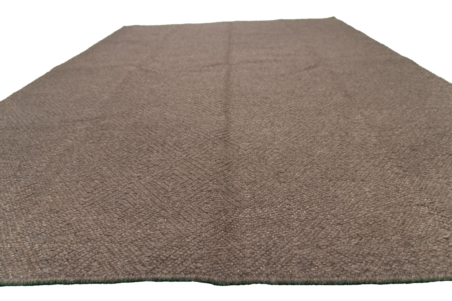 W 5.4 - L 7.4 - Kilim Fine/Wool Modern Rectangle - Finest Hand-Made Quality Wool - 63806