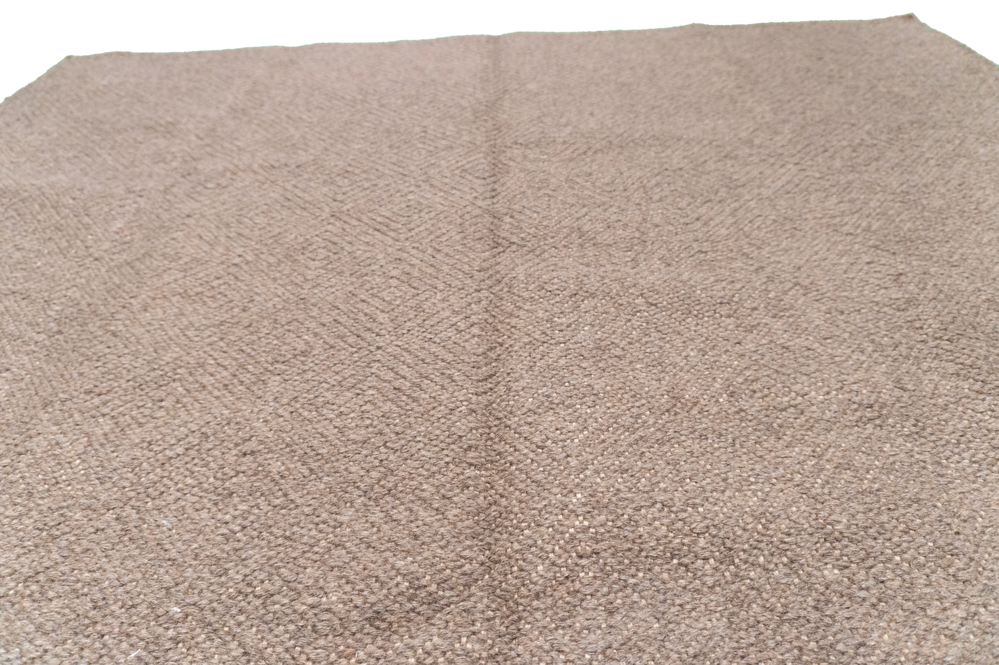 W 5.4 - L 7.4 - Kilim Fine/Wool Modern Rectangle - Finest Hand-Made Quality Wool - 63806
