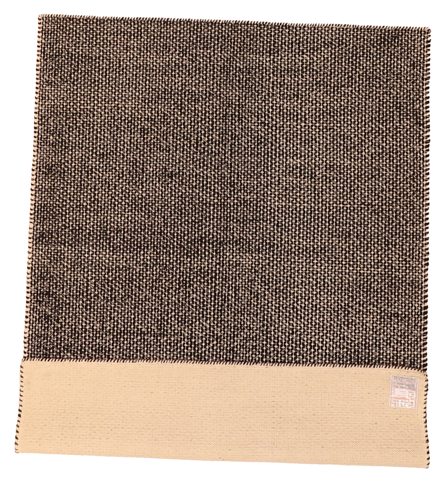 W 5.5 L 7.4 Kilim 100% Wool Hand-Woven All-Over Design - 63812