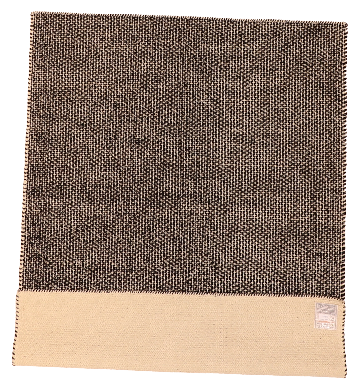W 5.5 L 7.4 Kilim 100% Wool Hand-Woven All-Over Design - 63812