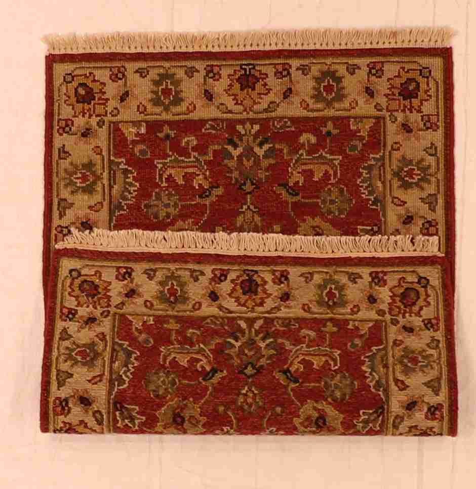 W 2 - L 3 - Isfahan Fine/Wool All Over Rectangle - Finest Hand-Knotted Quality Wool - 63825